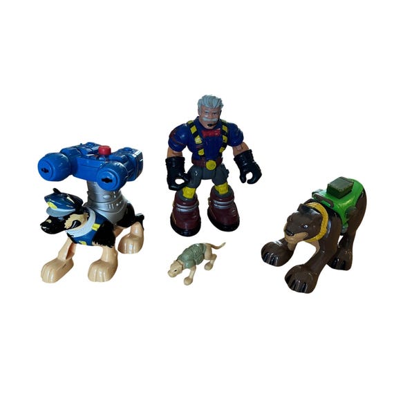 Fisher Price Rescue Heroes Billy Blazes Figure and Rescue Dog