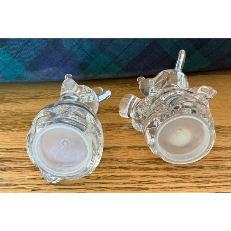 Lenox Crystal Mickey & Minnie Mouse Figurines Full Lead Crystal Germany Set image 6