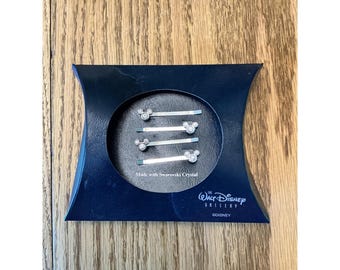 Disney Micky Maus Swarovski Kristall Bobby Pins 4er Set The Walt Disney Gallery