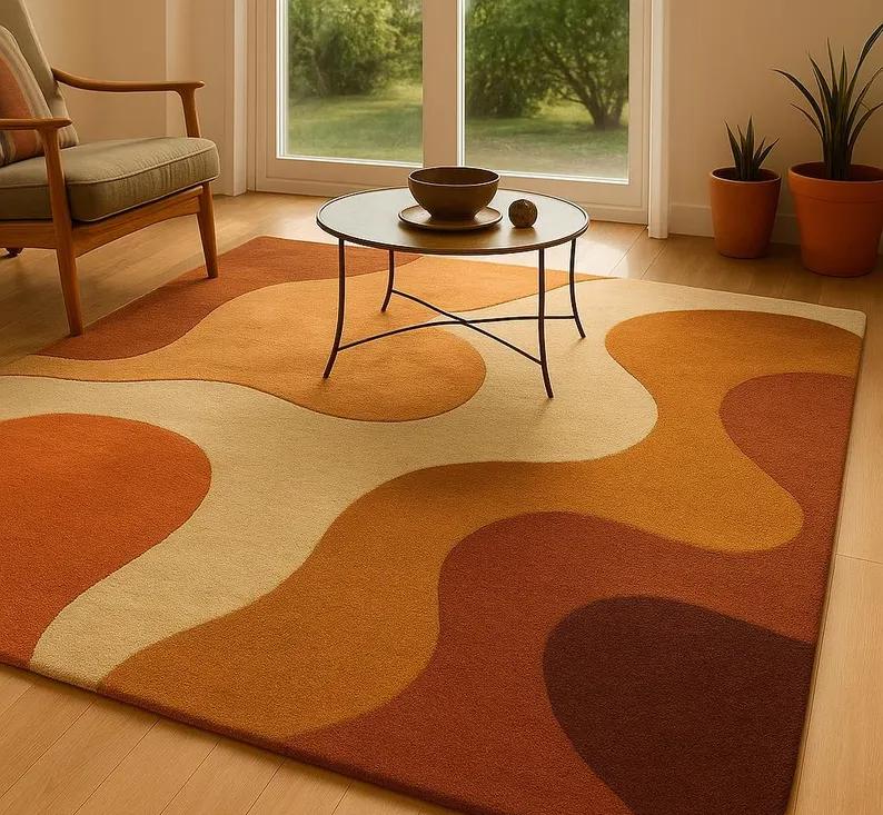 Frank lloyd wright style rugs - Etsy 日本
