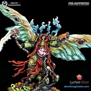 Tiberius, Avatar of Blight – Chaos Plague Proxy – Resin - Grimdark Compatible