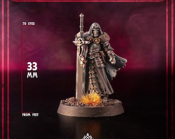 Trench Compatible Grimdark Crimson Hussar Demon Slayer |  Elite Hunter Mini
