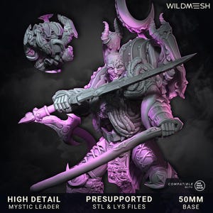 Figurine Fulgrim - Warhammer Kabuki Models, Neuve Sous Blister