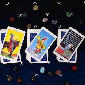 Tarotkaarten met 3 kaarten ~ Stralend Rider-Waite Deck
