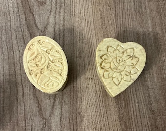 Vintage Chinees speksteensnuisterijdoosje 2 stijlen om uit te kiezen: elk 3 inch