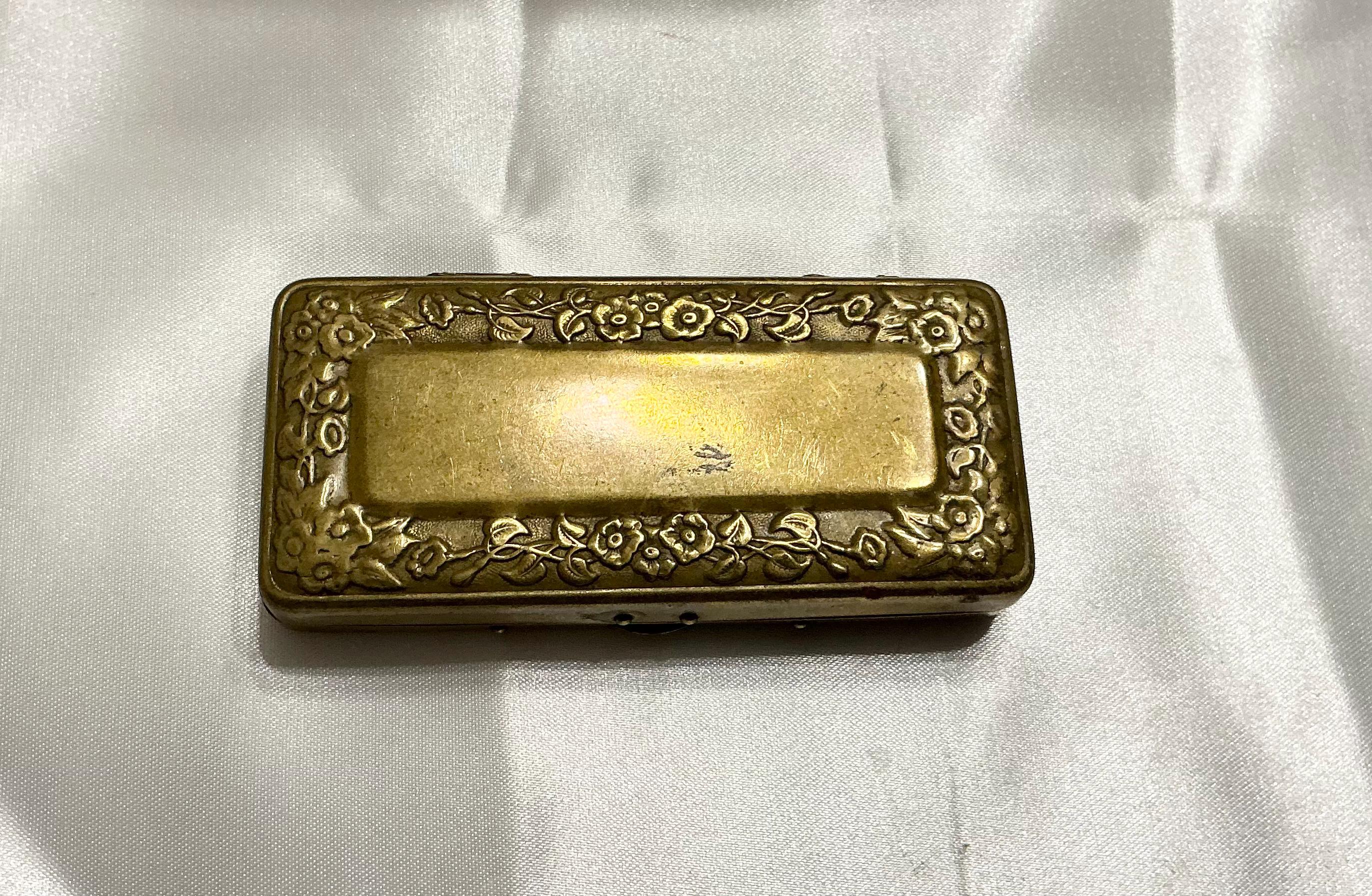 Antique Gillette Safety Razor Brass Travel Case Only 4 1/4” - Etsy