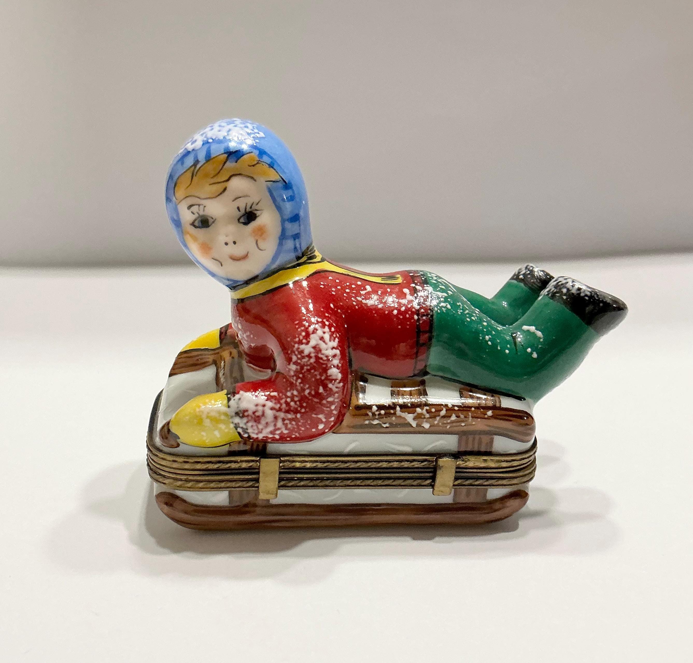 LIMOGES リモージュボックス フランス エナメル 小物入れ スクエア