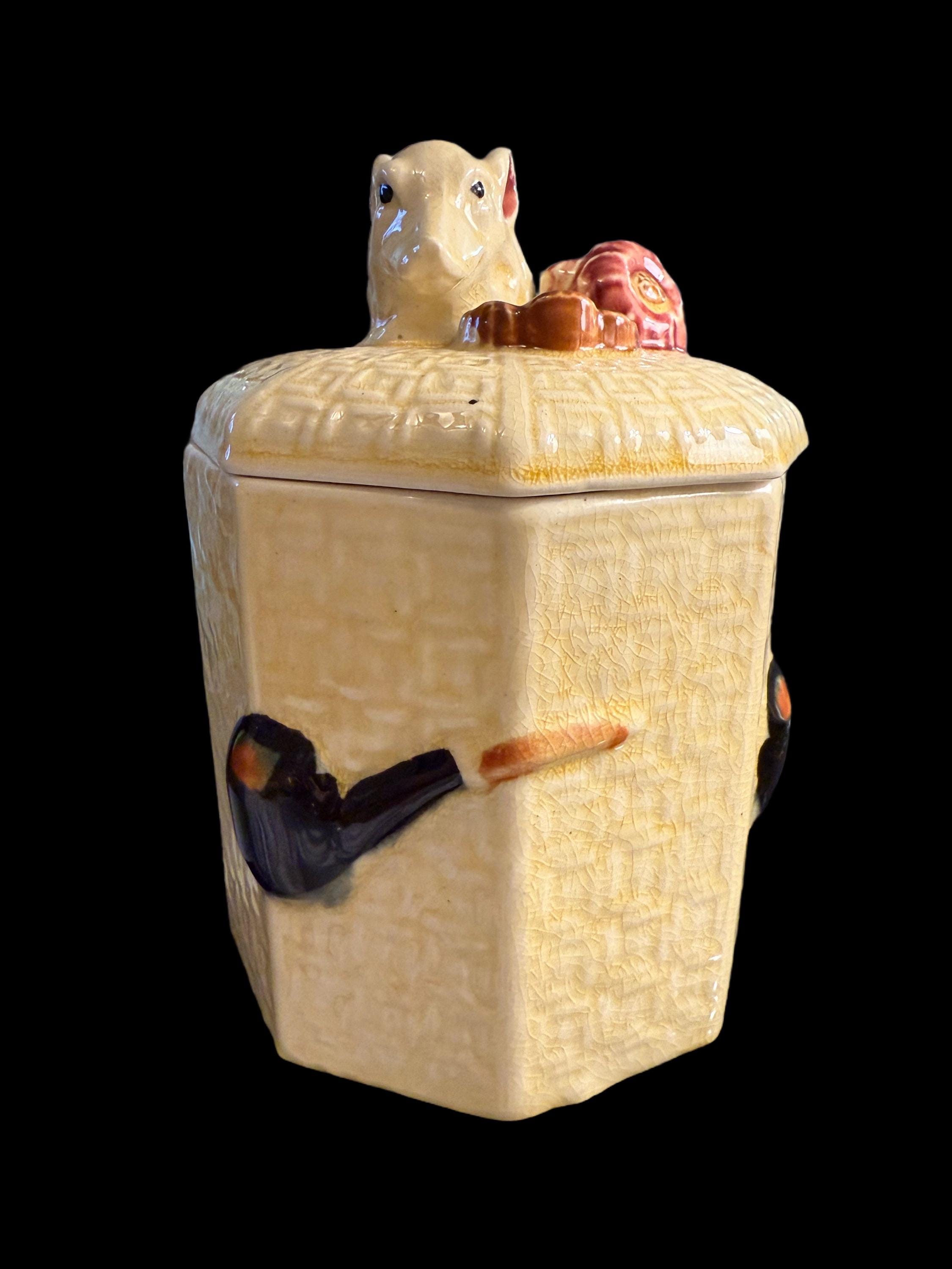 old tobacco jars Vintage Tobacco Jar