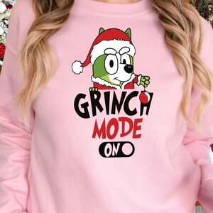Grinch Christmas Shirts, Grinch Mode On TShirt, Grinch Family Christmas Tees