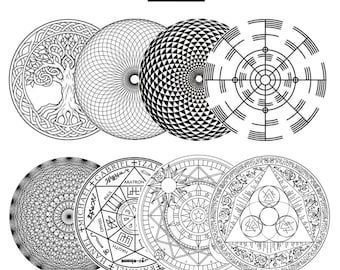 Wholesale Metal Stickers | Custom Sacred Geometry & Personalized Designs | Bulk 50+ Pieces