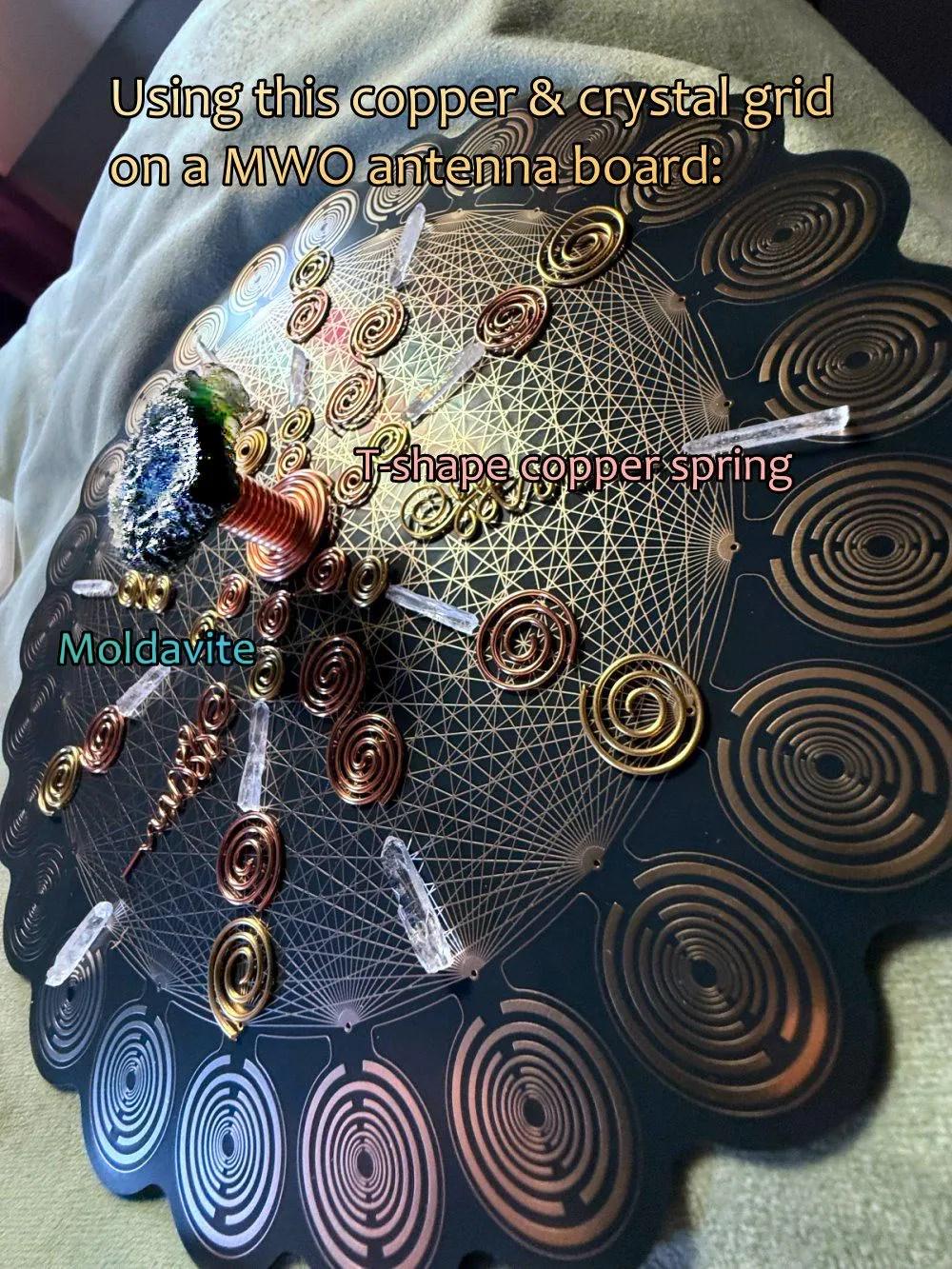 4 Sizes Helical Copper Spring T Shape Energy Generator | Magnifying ...