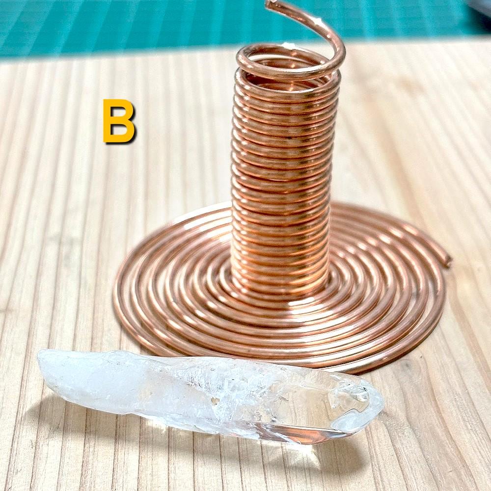 4 Sizes Helical Copper Spring T Shape Energy Generator | Magnifying ...