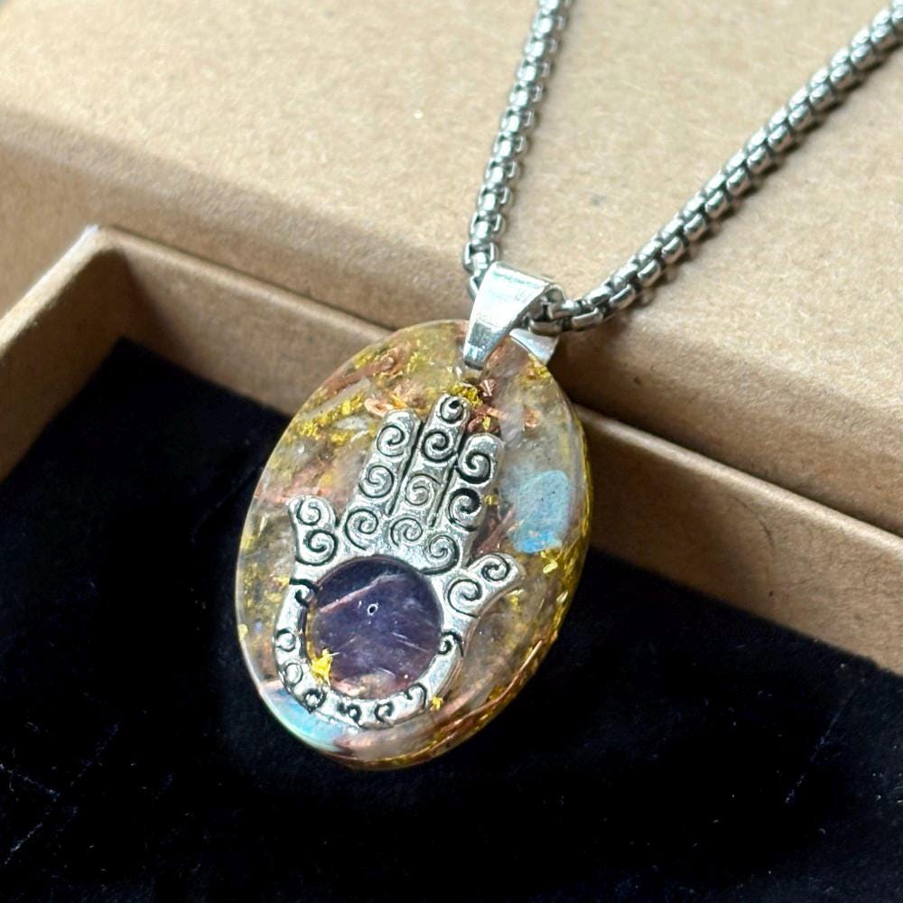 アメジストハムサ - Etsy 日本
