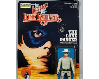 1980 Vintage Gabriel Legend of the Lone Ranger Action Figure NEW Unpunched Card