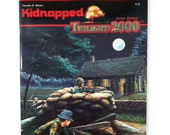 1988 GDW Twilight 2000 RPG Kidnapped Module 518 Vintage