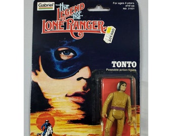 1980 Vintage Gabriel Legend of the Lone Ranger Tonto Action Figure NEW