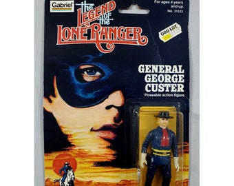 1980 Vintage Gabriel Legend Lone Ranger General George Custer Action Figure NEW