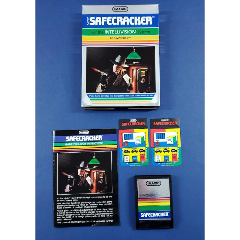 Jeu Mission X Pour Intellivision – Avec Boîte Et Notice, Testé Et Fonctionne, état Correct