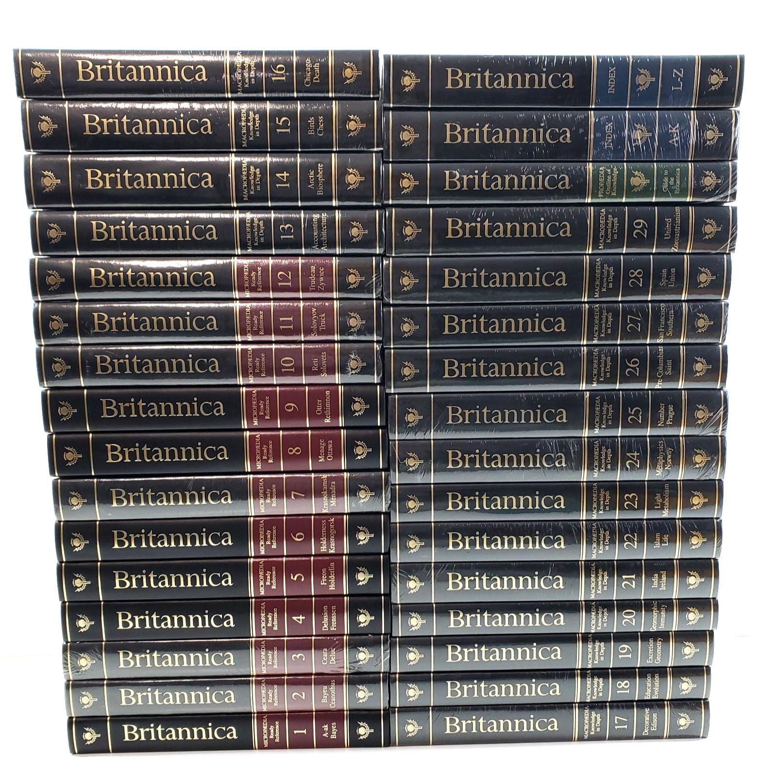 Britannica Complete Set - Etsy