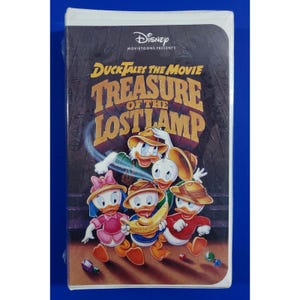 Ducktales The Movie: Treasure of the Lost Lamp 1991 VHS Disney NEW Sealed
