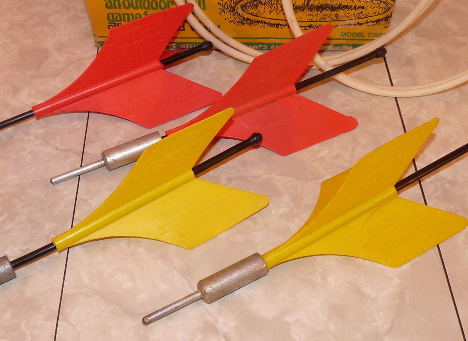 Vintage Regent Slider JARTS Lawn Darts Set in Box Etsy