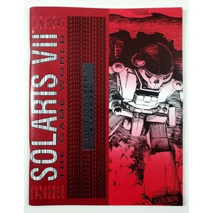 Solaris VII Game World GameMasters Book Mechwarriors Guide to the Game 1991