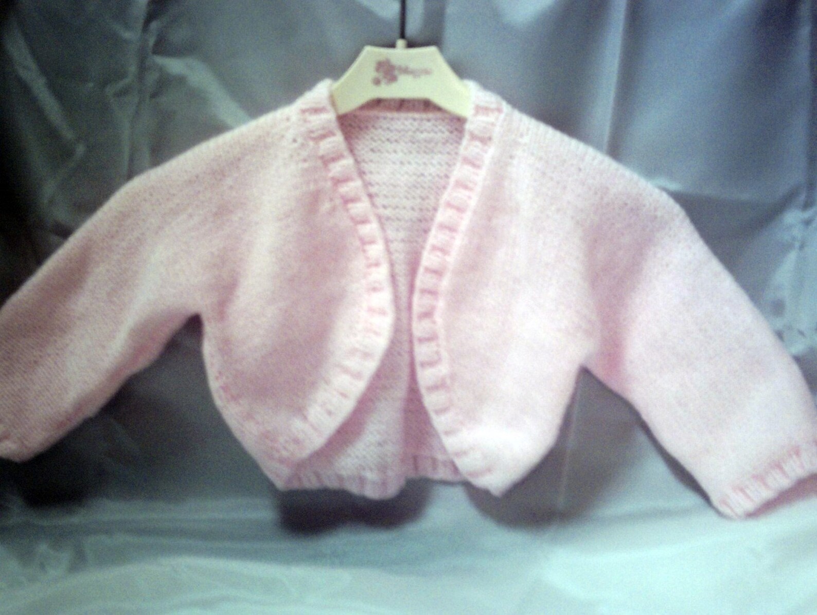 Knitting Pattern for a Baby Shrug in 5 Sizes Etsy