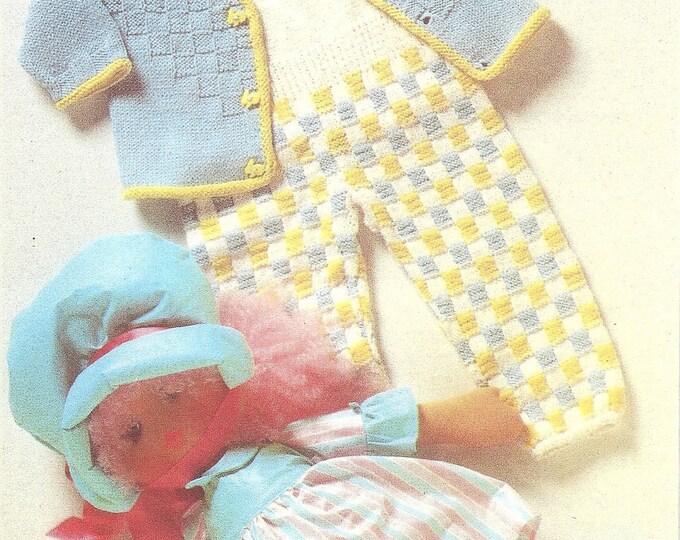 Knitting Pattern Babies and Toddlers 9 Hopscotch. - Etsy
