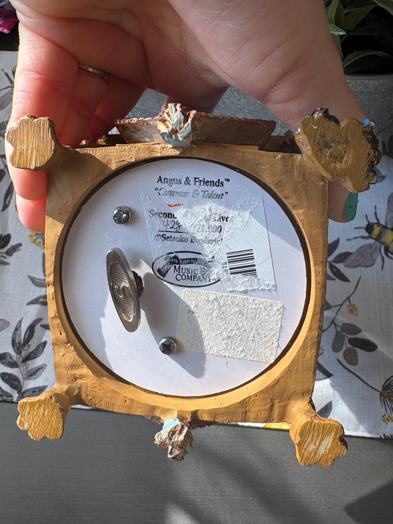 Black Cat Music Box, Hand-Painted, Haunting Melody image 3