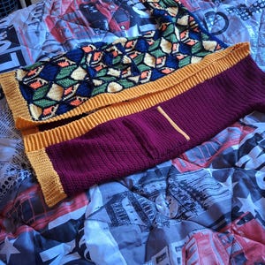 Giyu-Inspired  Haori Only Crochet Cardigan Pattern (Digital PDF)