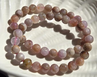 Kunzite Crystal Stretchy Bracelet