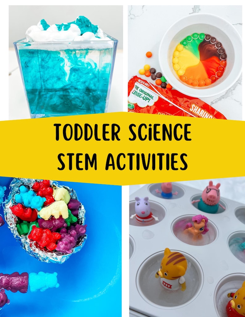 Toddler Science Lab Bundle | STEM Activities for Toddlers | Preschool ...
