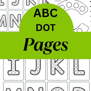 Alphabet Worksheet Bundle for Kids | Engaging Learning Activities for Letter Recognition
