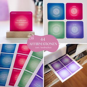 Carte di affermazione da stampare – 44 carte di consapevolezza per calma, fiducia, amore e crescita – Scarica PDF | LailoraxoSouldesign