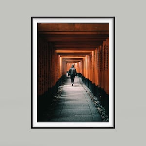 Fushimi Inari Print: Kyoto Torii Gates Fine Art Photography
