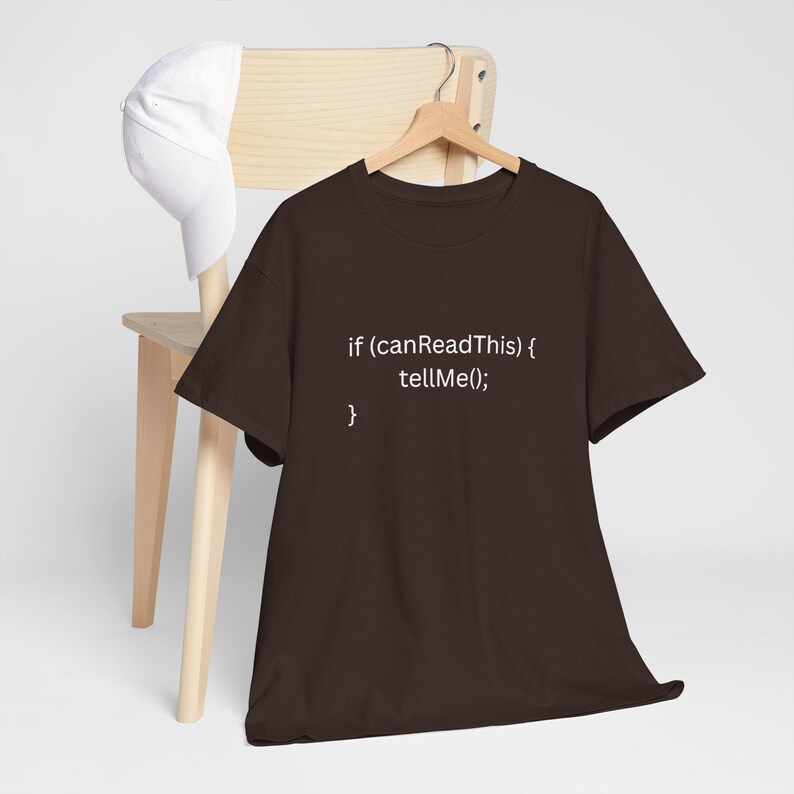 JavaScript Code T-Shirt | Funny Programmer Tee | Coder Humor Shirt | Developer Gift | Tech Geek Shirt | Computer Science Tee | Unisex image 11