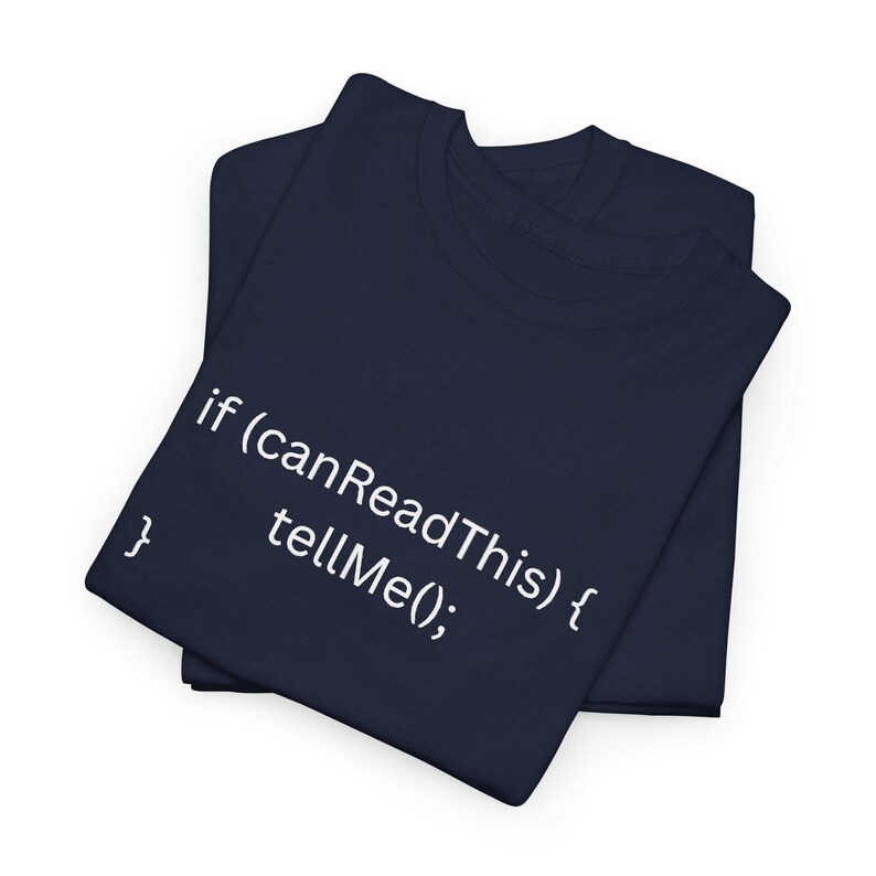 JavaScript Code T-Shirt | Funny Programmer Tee | Coder Humor Shirt | Developer Gift | Tech Geek Shirt | Computer Science Tee | Unisex image 2