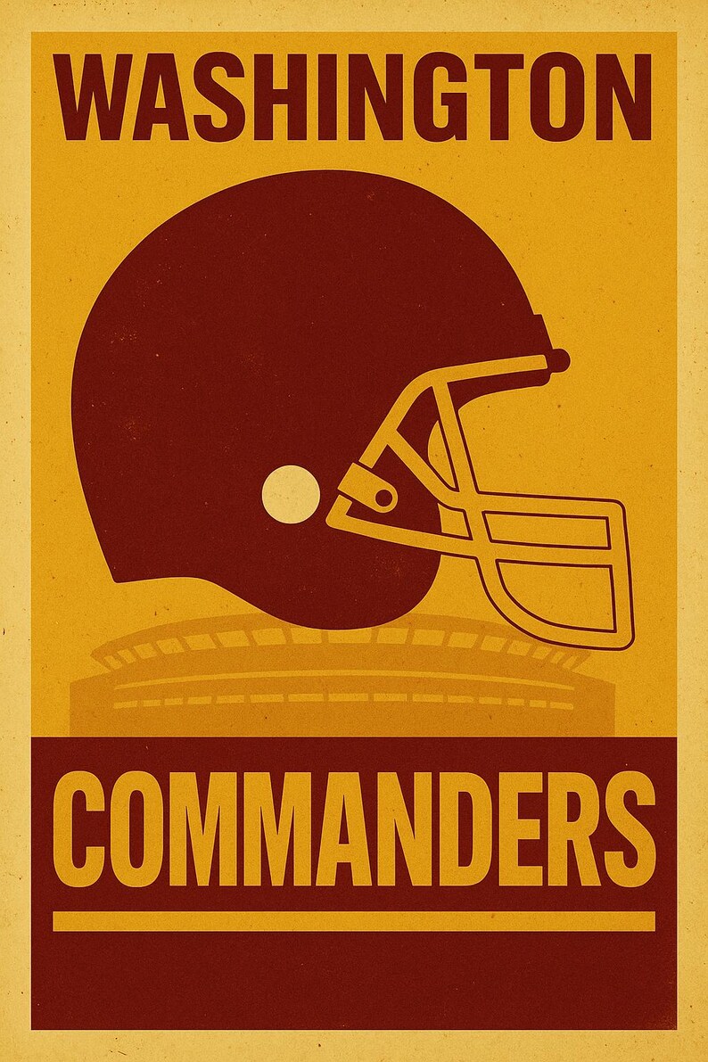 Commanders Digital Sticker Instant Download - Etsy