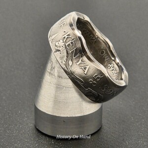 Kenya 5 Shillings Coin Ring (Daniel Arap Moi)