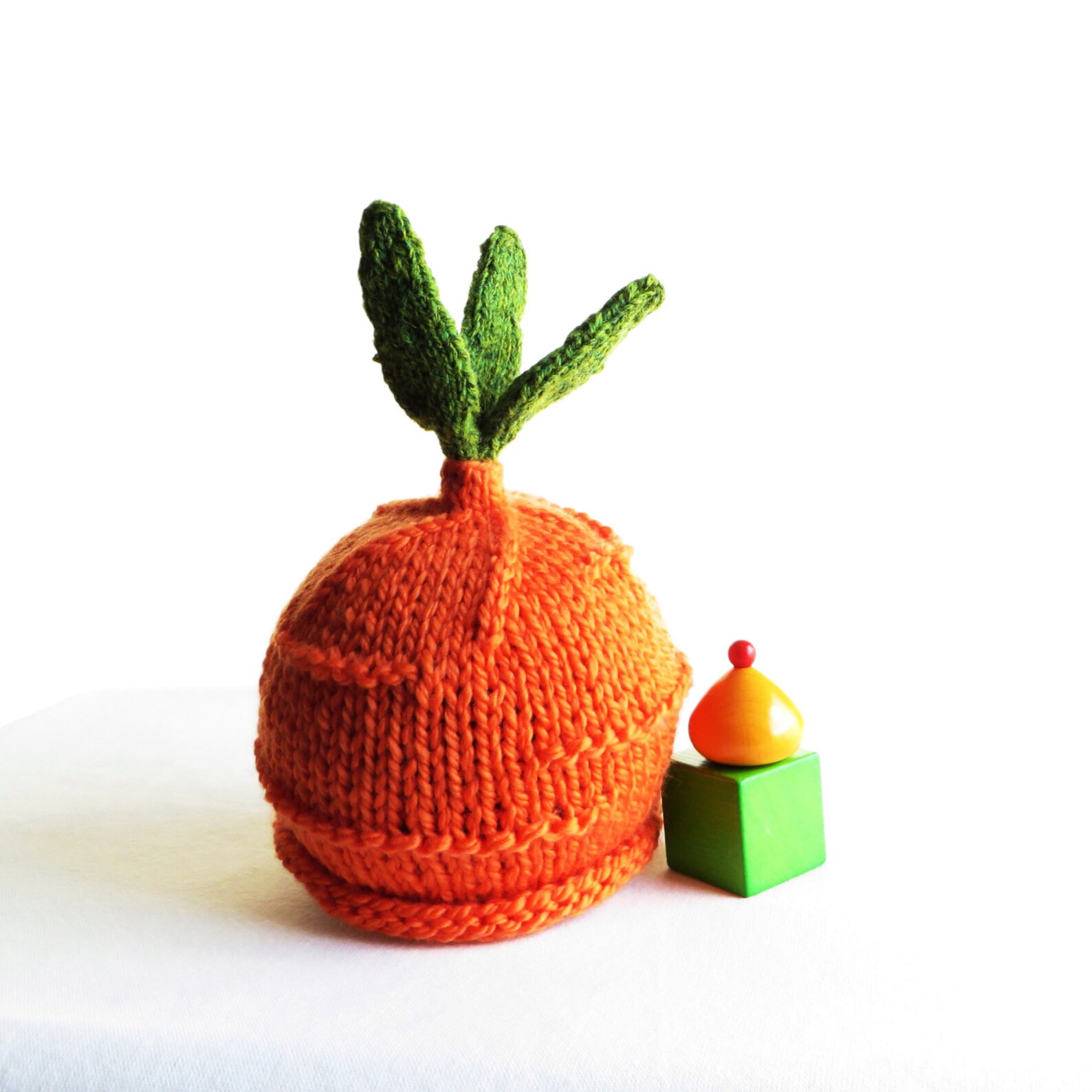 Carrot Top Hat Vegetable Hat Baby Size Ready to Ship Etsy