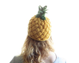 Pineapple hat - Adult size - Made to Order