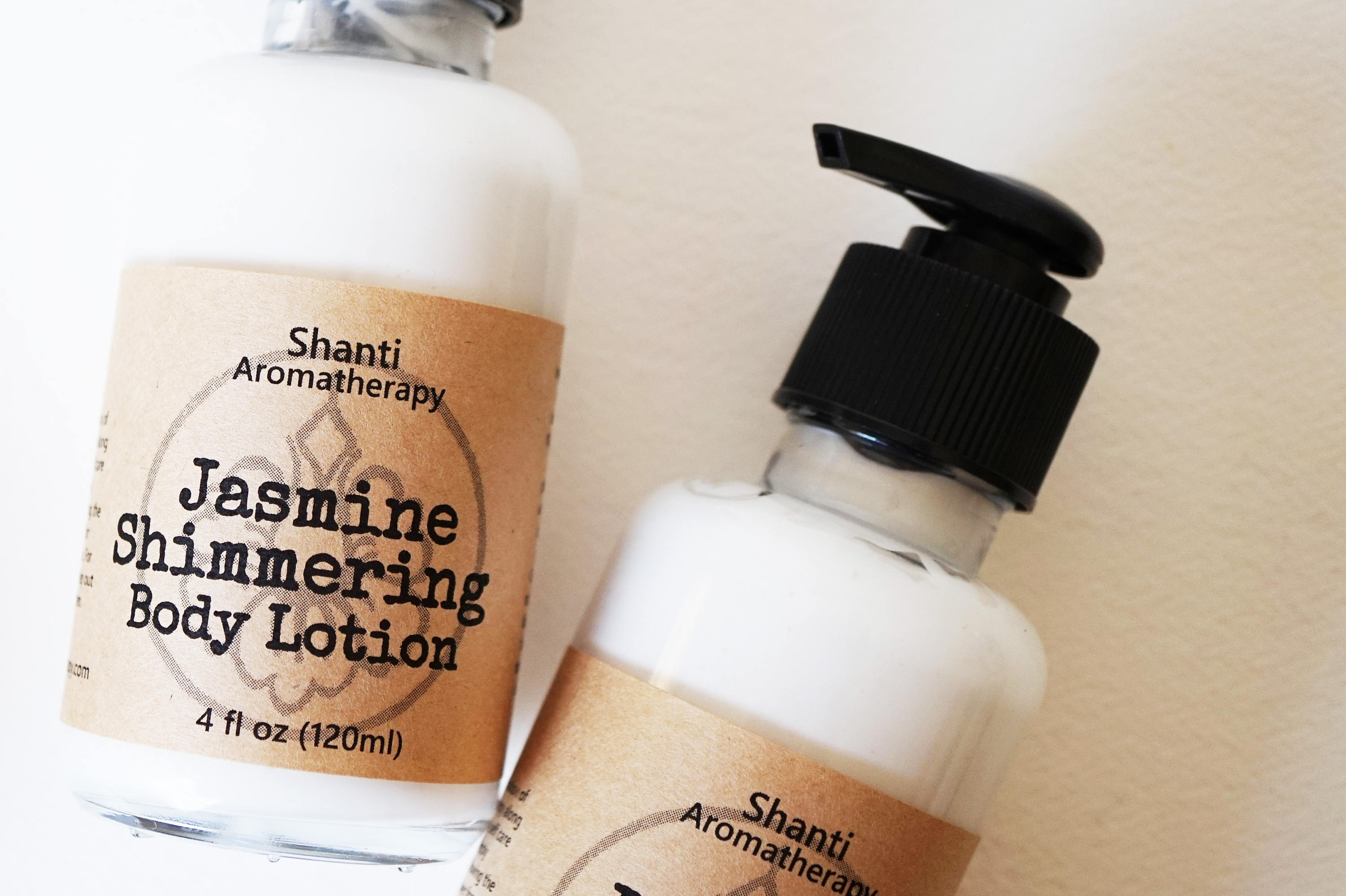 Jasmine Shimmering Body Lotion Shimering Mica All Natural Etsy