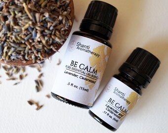 Be Calm Aromatherapy Blend To Reduce Stress and Nervous Tension