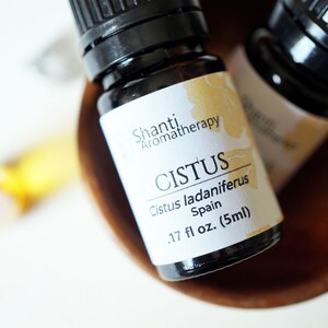 Cistus Essential Oil - Rock Rose - Pure Essential Oil - 5mL bottle
