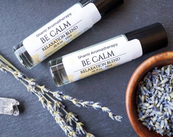 Be Calm Aromatherapy Roll on - Relaxing Aromatherapy Blend - Mother's Day - Gits for Mom