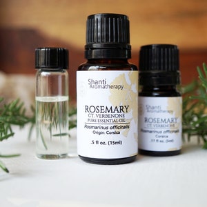 Rosemary ct verbenone Rosmarinus officinalis Pure Essential Oil image 3