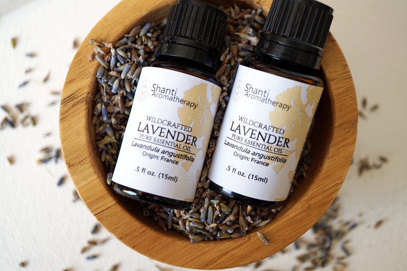 Lavender Wildcrated from France Lavandula angustifolia Pure Wildcrafted Lavender Therapeutic Wild Crafted image 2