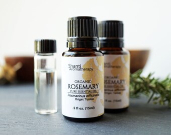 Rosemary Essential Oil Organic - Rosmarinus officinalis USDA Organic