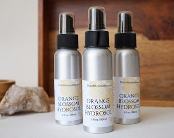 Orange Blossom Hydrosol - Orange Blossom Distillate -3oz or 4oz