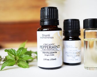 Peppermint Essential Oil Certified Organic